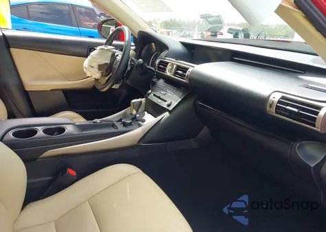 2016 Lexus Is 200T from USA, damaged, VIN JTHBA1D25G5004659